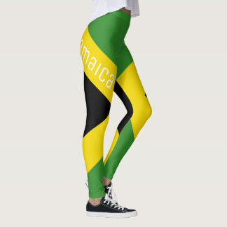 Legging Estilo de Sinalizador Nacional Jamaica