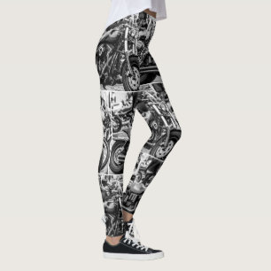 Legging Estilo de Vida dos motociclistas motociclistas