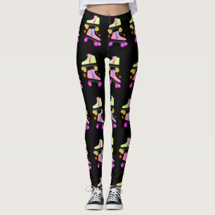 Legging Estilo do skate de rolo