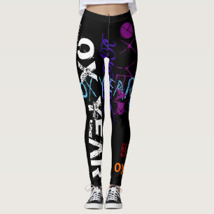 Legging estilo Grafite Repetindo Ano Ox Ano 2021 Aniversá