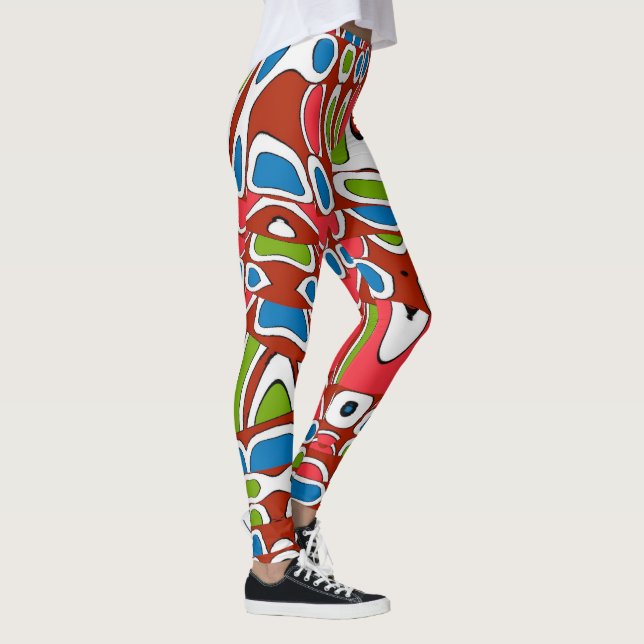 Legging estilo Matisse de Formas de abstratos, (Direita)