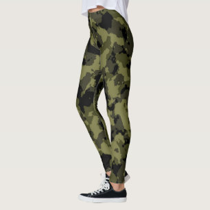 Legging Estilo militar de Camouflage