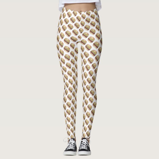 Legging Estilo NC da Carolina do Norte Estilo de Pork Barb (Frente)