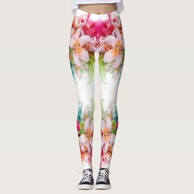 Legging Estilos Clássicos Florais (Frente)