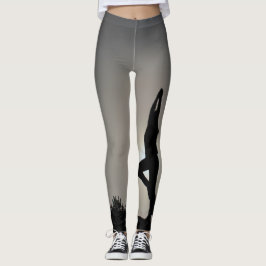 Legging Estiramento da ioga