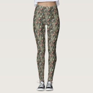 Legging Estranhos no Parque à Noite - Delírio Gótico