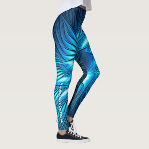 Legging Estrela azul gravada