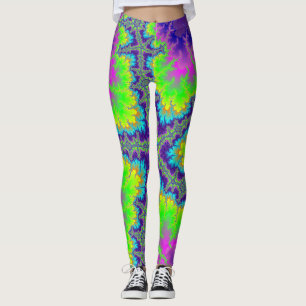 Legging Estrela do mar roxa feita sob encomenda do recife
