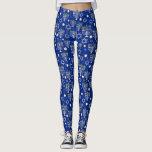Legging Estrela Moderna de Hanukkah de David Menorah<br><div class="desc">Este design de feriados de Chanucá apresenta um fundo azul cintilante com menorah e estrela de David Overlay. #hanukkah #chanukah #feriados #sazonal #festivo #moderno #azul #menorah #starofdavid #na moda #elegante #padrão #chic #personalização #leggings #roupa #roupa #na moda #elegante #moda #trendê #tendências #estilo #popular</div>
