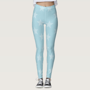 Legging Estrelas azuis macias
