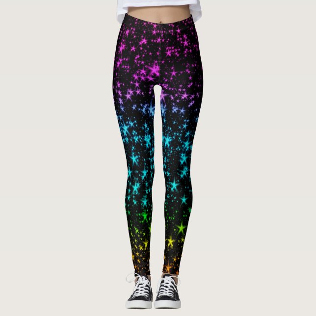Legging Estrelas Coloridas (Frente)