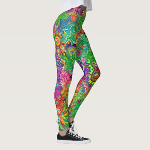 Legging Estrelas Coloridas