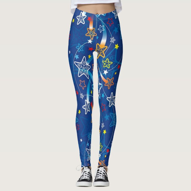 Legging Estrelas de disparo (Frente)