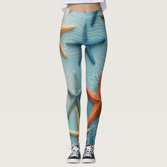 Legging Estrelas do mar (Frente)