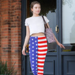 Legging Estrelas e faixas dos EUA<br><div class="desc">Estrelas e leggings dos EUA</div>