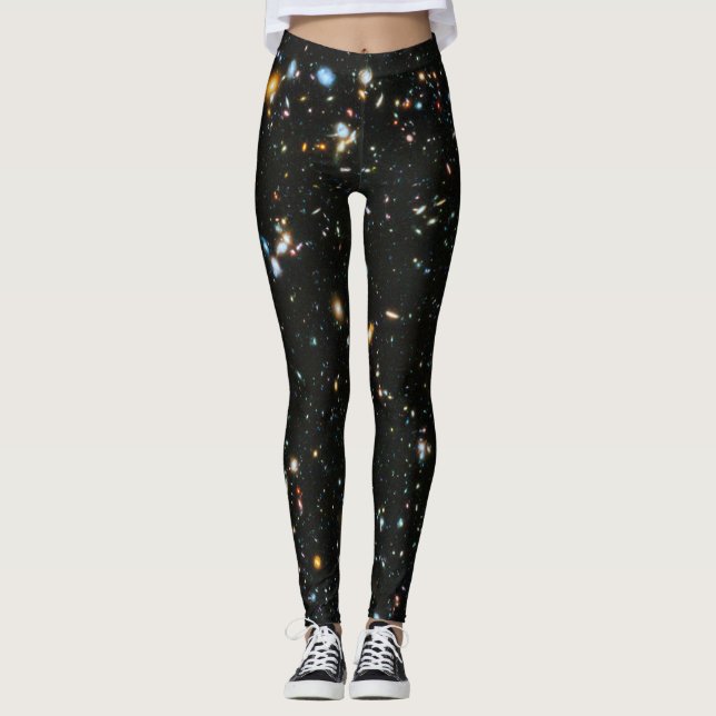 Legging Estrelas e galáxias espaciais profundas (Frente)