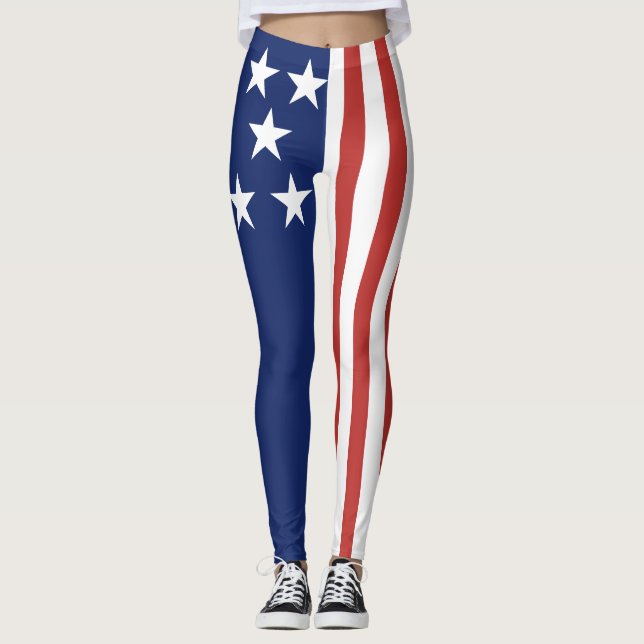 Legging "Estrelas e Listras"  (Frente)