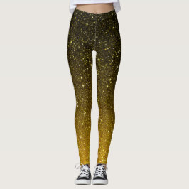 Legging Estrelas Estão Fora Hoje À Noite De Pernas De Moda