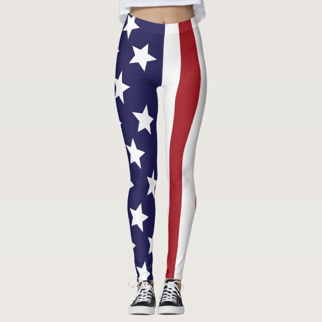 Legging Estrelas Listras EUA (Frente)