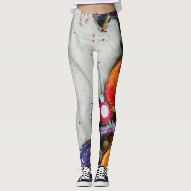 Legging estúdio de trabalho (Frente)