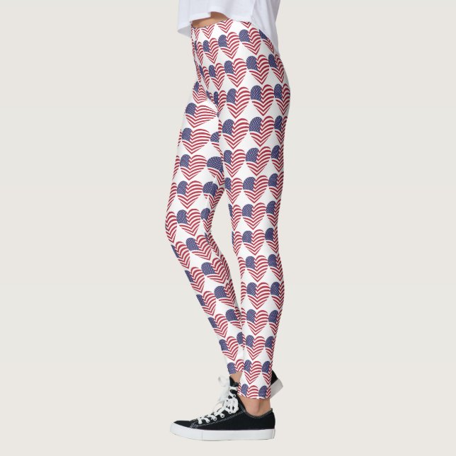LEGGING EU AMO A AMÉRICA (Esquerda)