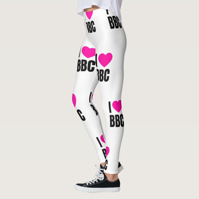 Legging Eu amo a BBC (Esquerda)