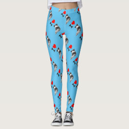 Legging Eu amo Corgis