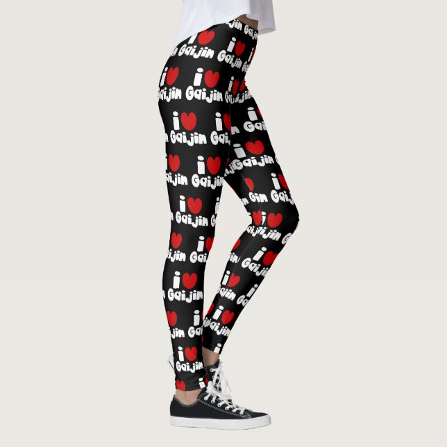 Legging eu amo Gaijin (Direita)