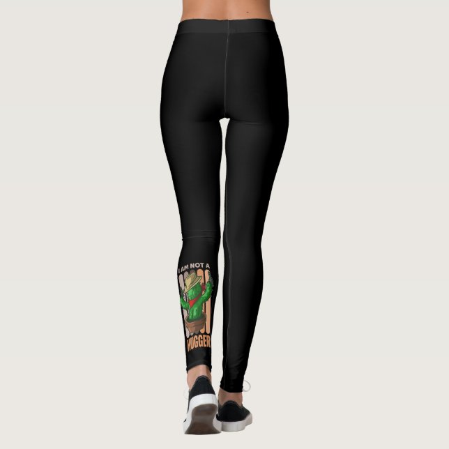 Legging Eu Não Sou Uma Engraçada Engraçada E Sarcástica Le (Verso)