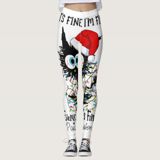 Legging Eu Quero Um Hippopotamus Para O Natal Xmas Hippo T