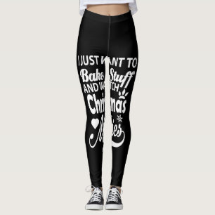 Legging eu só quero assar e ver o natal movi