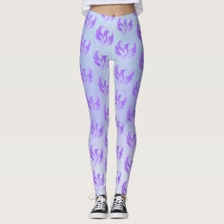 Legging Eu Sou Pássaro de Fogo Chama Violeta - Feminino Sa