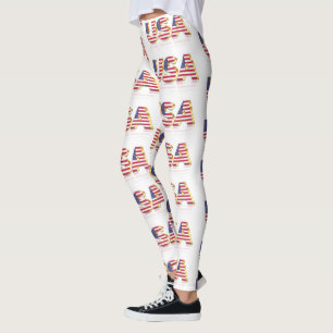 Legging EUA - Estados Unidos da América - Flag -