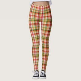 Legging Evento de festa ao ar livre personalizado Xadrez T