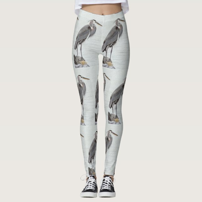 Legging Excelente Blue Heron (Frente)