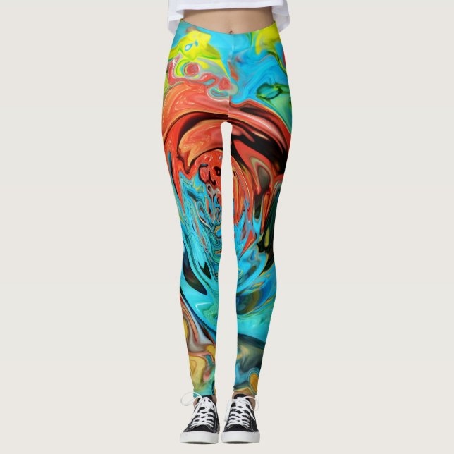 Legging Explosão cósmica (Frente)
