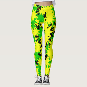 Legging Explosão de Estrela Elétrica