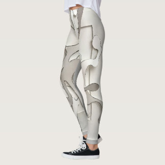 Legging explosão de papel