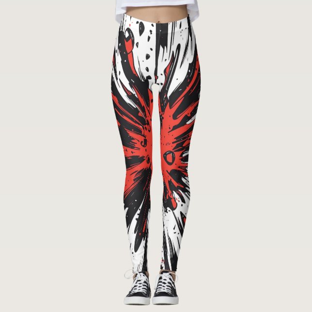 Legging Explosão de Pop de estilo cômico (7) (Frente)