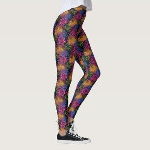 Legging Explosão de Thunder_Cove do Fireworks