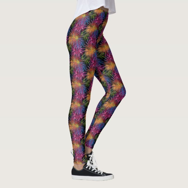 Legging Explosão de Thunder_Cove do Fireworks (Direita)