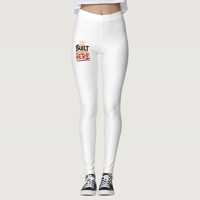 Legging Expressão de Orgulho e Autenticidade Construída Da (Frente)