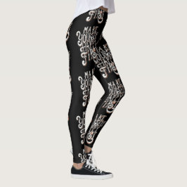 Legging Faça a Si Mesmo Feliz Primeiro