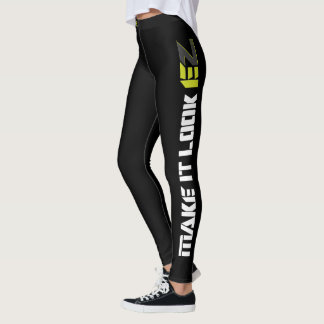 Legging FAÇA-LHE as caneleiras das mulheres do OLHAR EZ