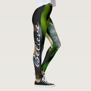 Legging Faça um desejo, acredite-o, dente-de-leão