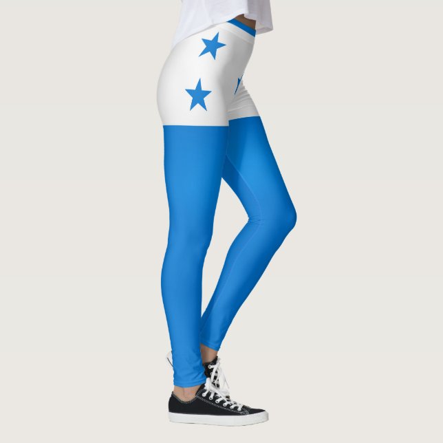 Legging Fahion de bandeira das Honduras Legal (Direita)