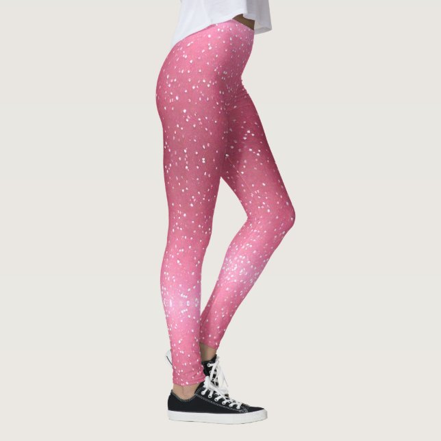 Legging Faísca Rosa (Direita)