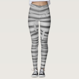 Legging Faixas de Mumias Fantasias de Halloween