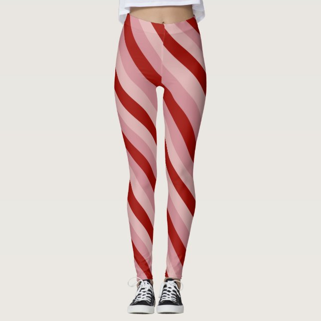 Legging Faixas de Namorados personalizáveis (Frente)