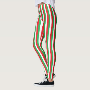 Legging Faixas de Natal
